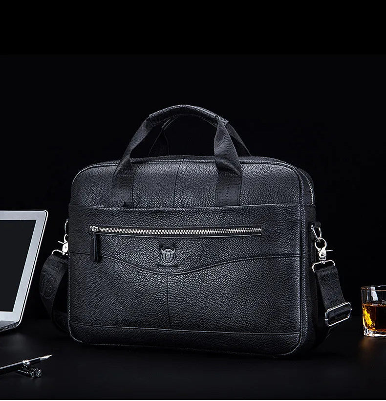 💼Men’s Genuine Leather Briefcase – Redefining Professional Style