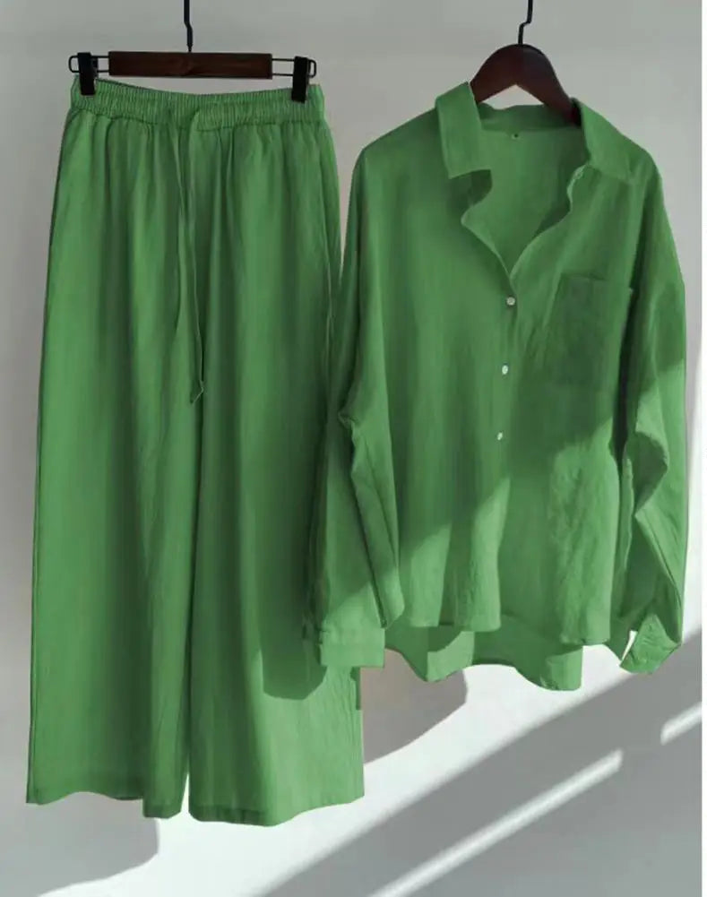 🌸 Trendy Women’s Two-Piece Outfit Set – Effortless Elegance & Everyday Comfort