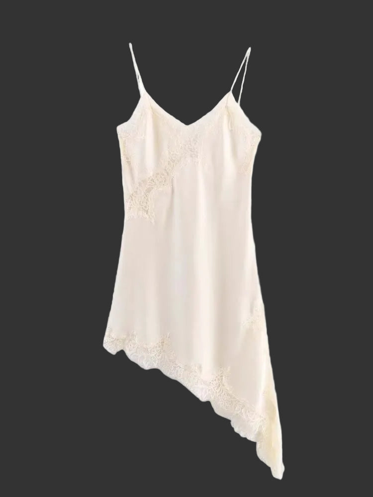 💃 Women’s Elegant Lace V-Neck Halter Dress – 2025 Summer Fashion Sensation