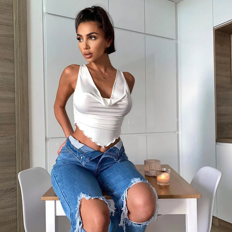 💋 European & American Style Sexy Low-Cut Vest for Women