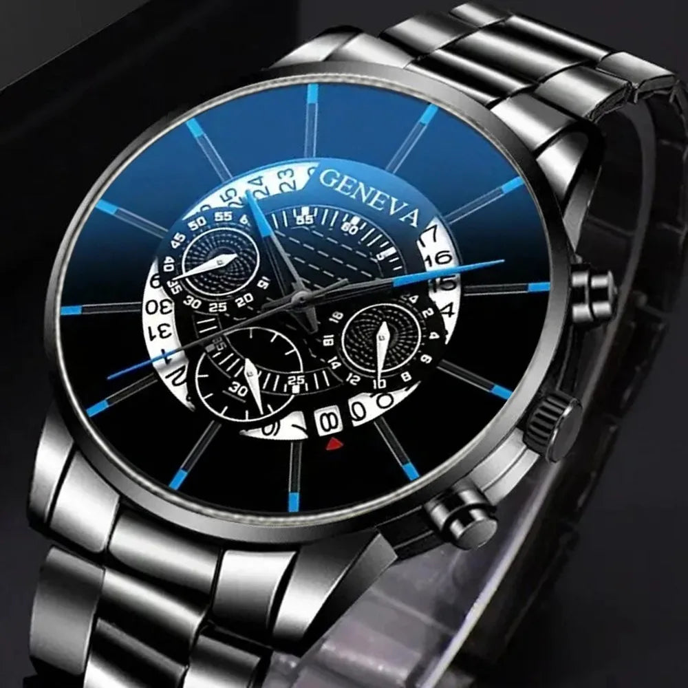 ⌚💼 3-Piece Men’s Watch Gift Set – Style, Class & Confidence in One Box