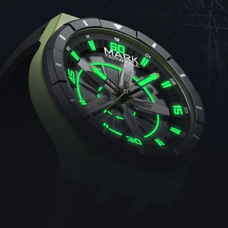 ⌚ Automatic Men’s Watch – Stylish, Luminous & Waterproof