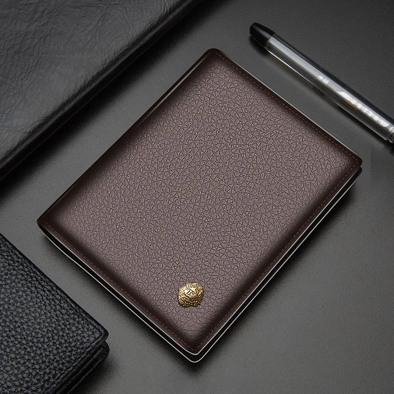 🔥 Men’s Genuine Leather Wallet – The Perfect Gift of Style, Simplicity & Strength 🔥