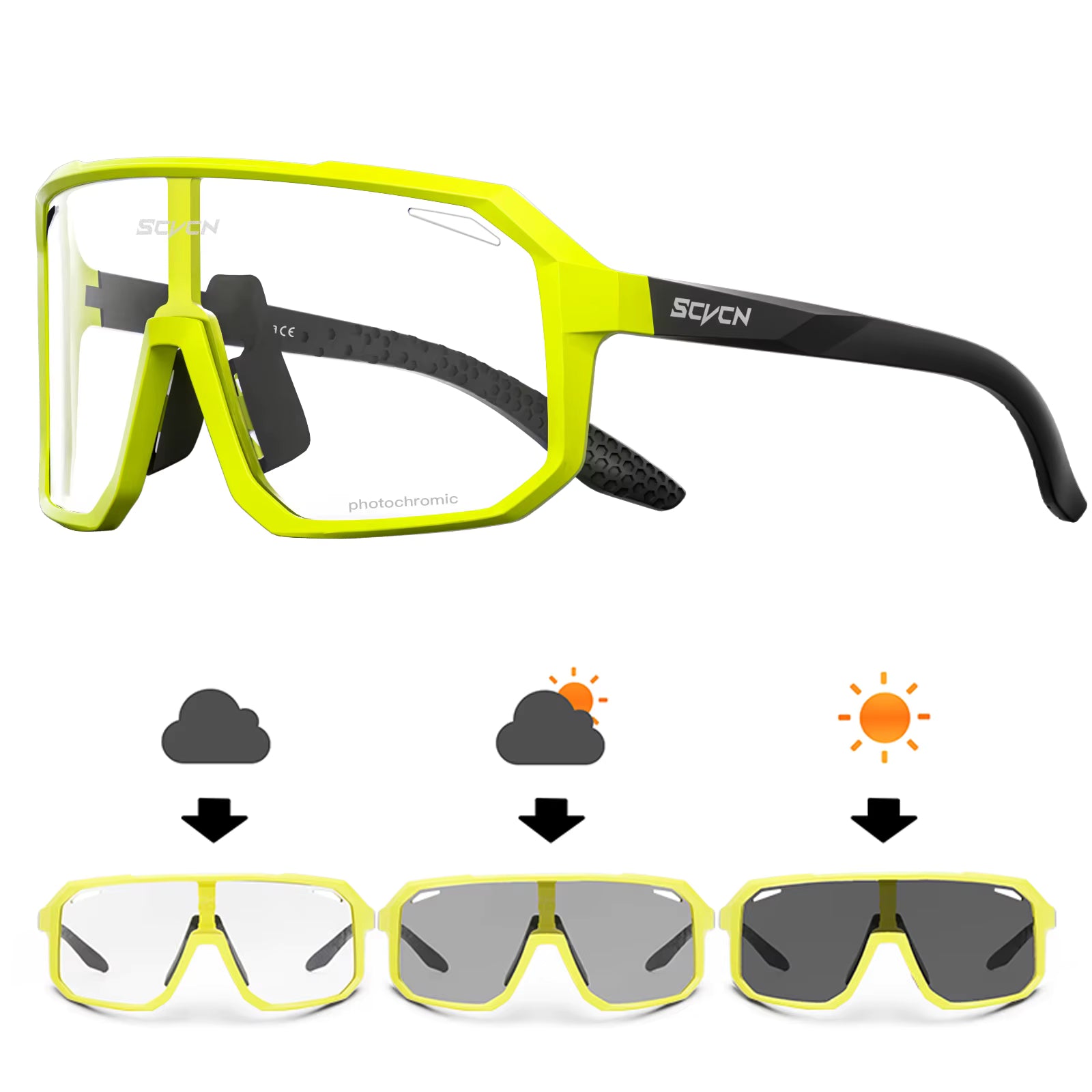 🕶️ HOT MTB Cycling Glasses – UV Protection & Outdoor Performance