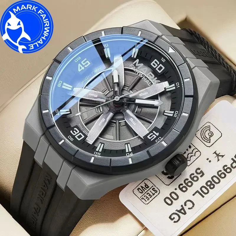 ⌚ Automatic Men’s Watch – Stylish, Luminous & Waterproof