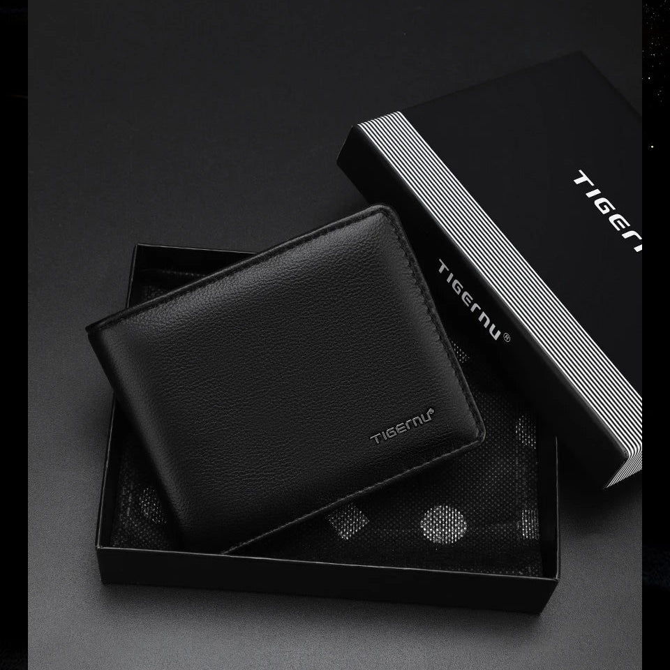 👛 Luxury Men’s Wallet – RFID Protection Meets Elegant Design