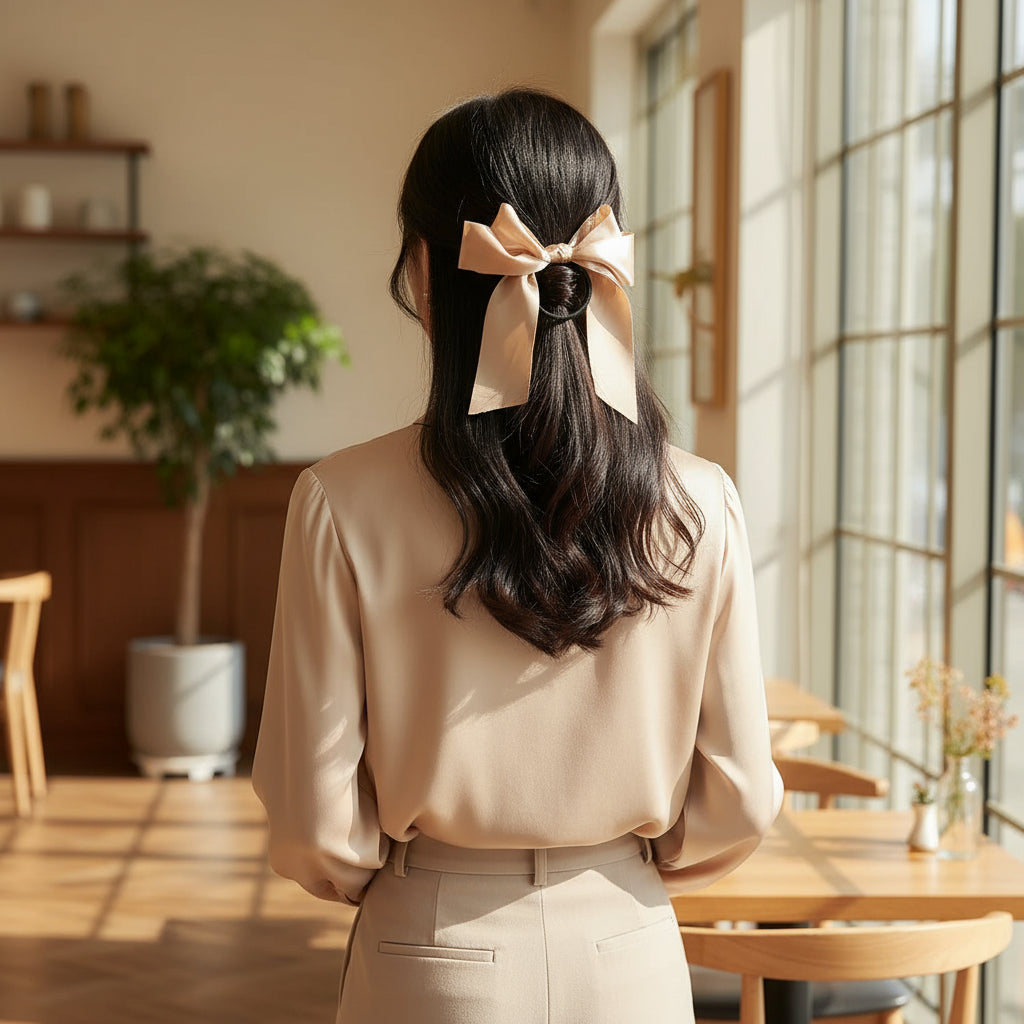 🎀 BowKnot Hair Tie Scrunchies for Women