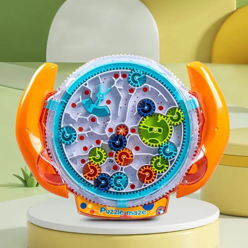 🌀🧠 3D Creative Puzzle Maze – Magic Transparent Speed Cube for Kids!