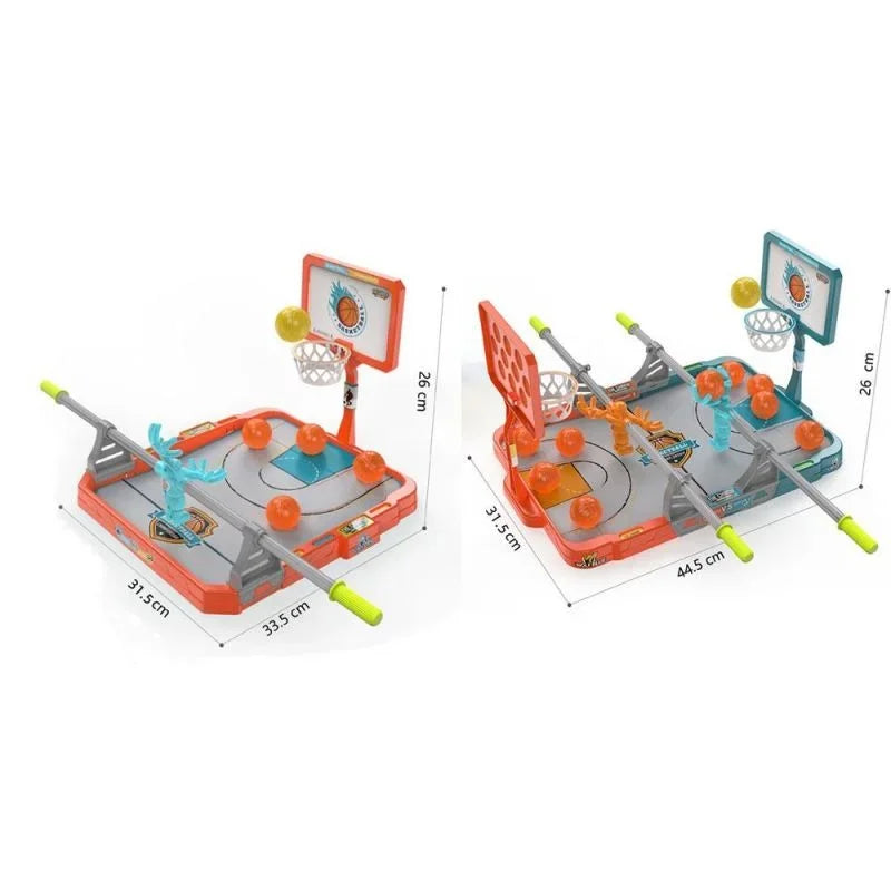 2025 Latest Children's Desktop Game-Fingertip Basketball Basketball Shooting Board Catapult Fingertip Basketball Table Games
