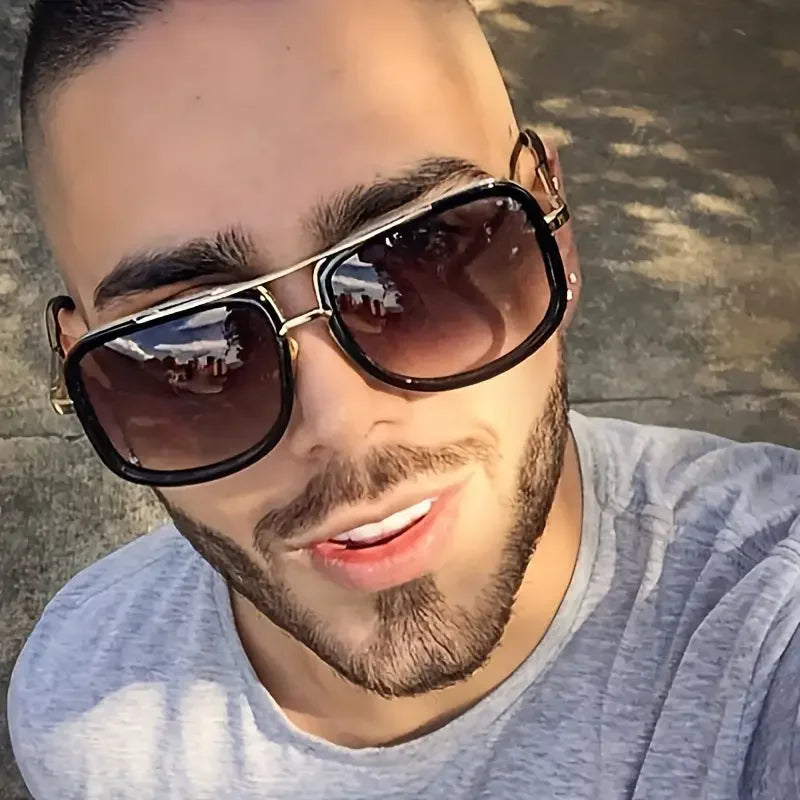 🕶️ Vintage Meets Modern — Big Frame Sunglasses That Define Confidence