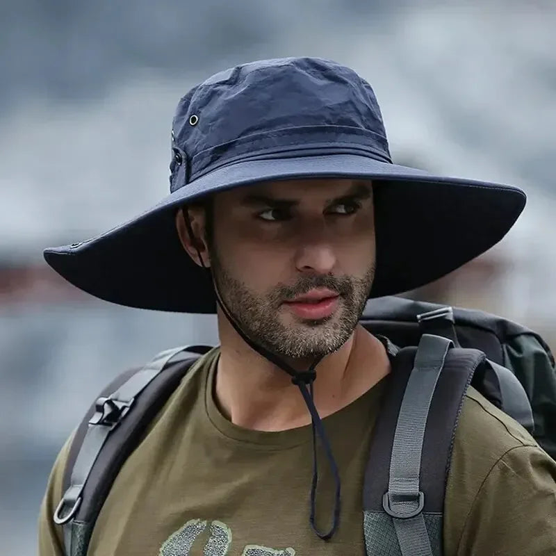 🧢 Men’s Sun Protection Fishing Hat – Breathable, Anti-UV & Outdoor Ready