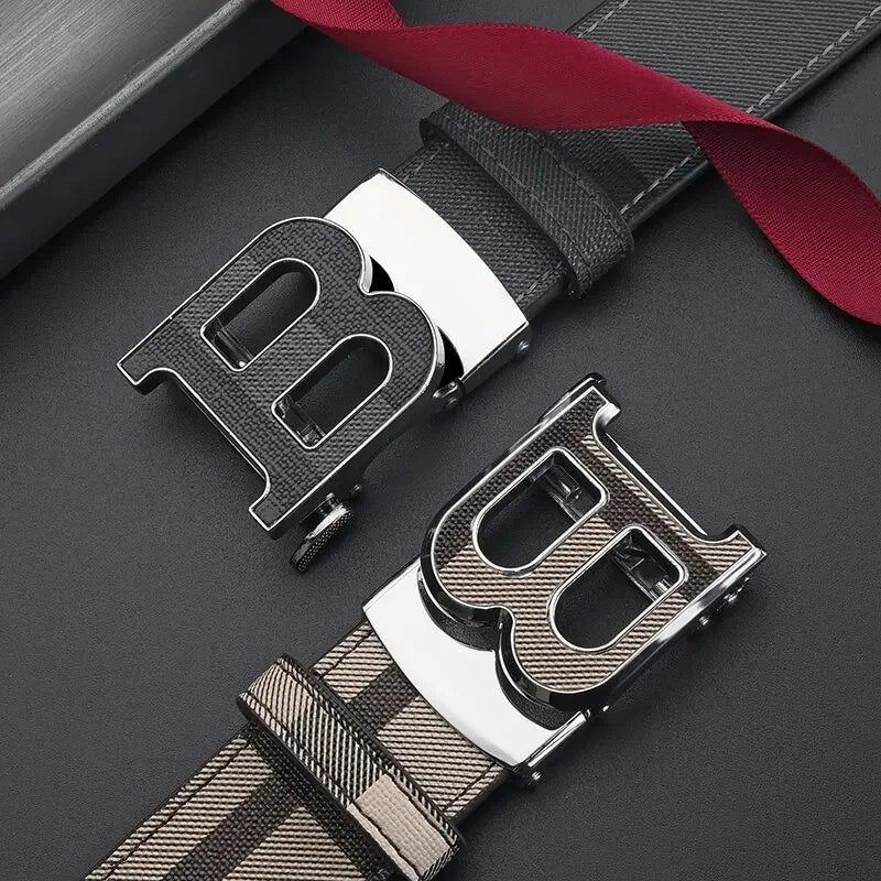 👔 High-End Pure Cow Leather Men’s Belt – Luxury That Speaks for Itself