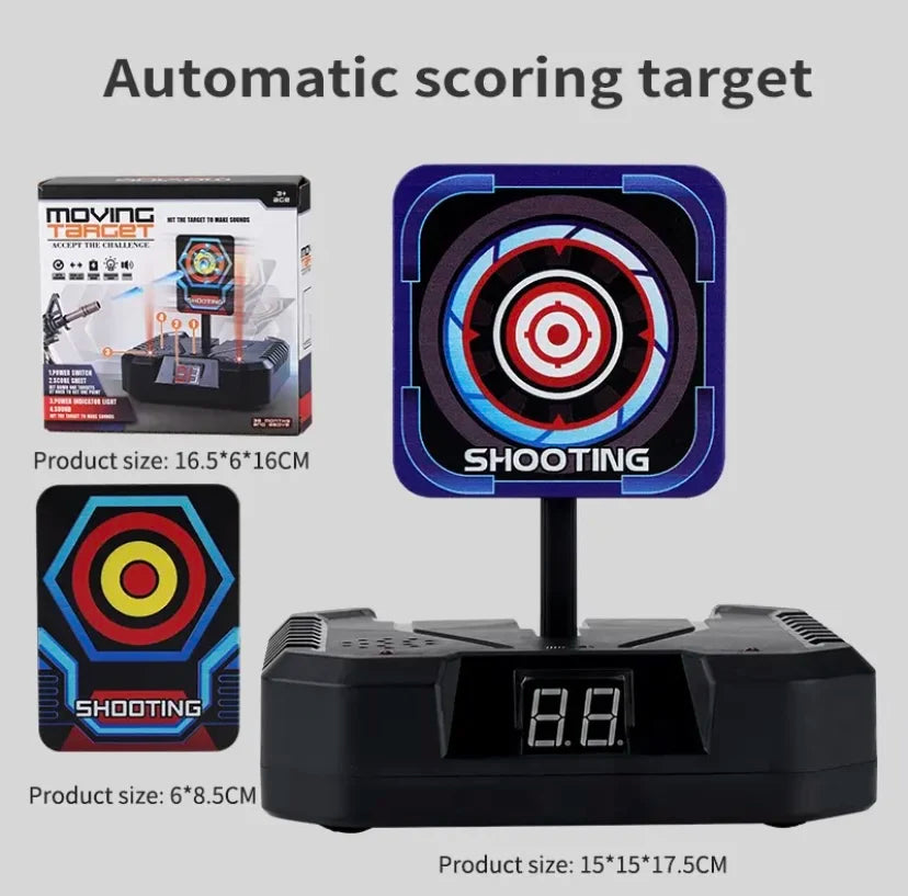 Auto-Reset Electric Target For Guns Desktop games Shooting competition party game scoring Practice Target for kids adult gifts