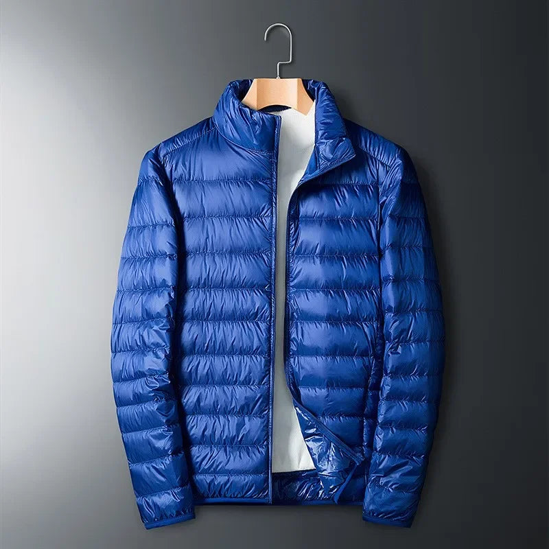 🧥 Men’s Super Light Down Jacket — Ultimate Warmth Meets Modern Style