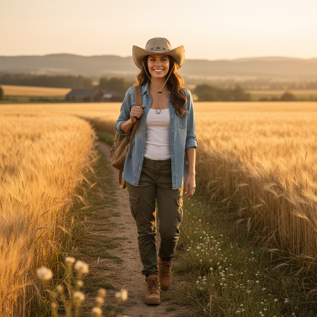 🤠 Breathable Western Cowboy Hat