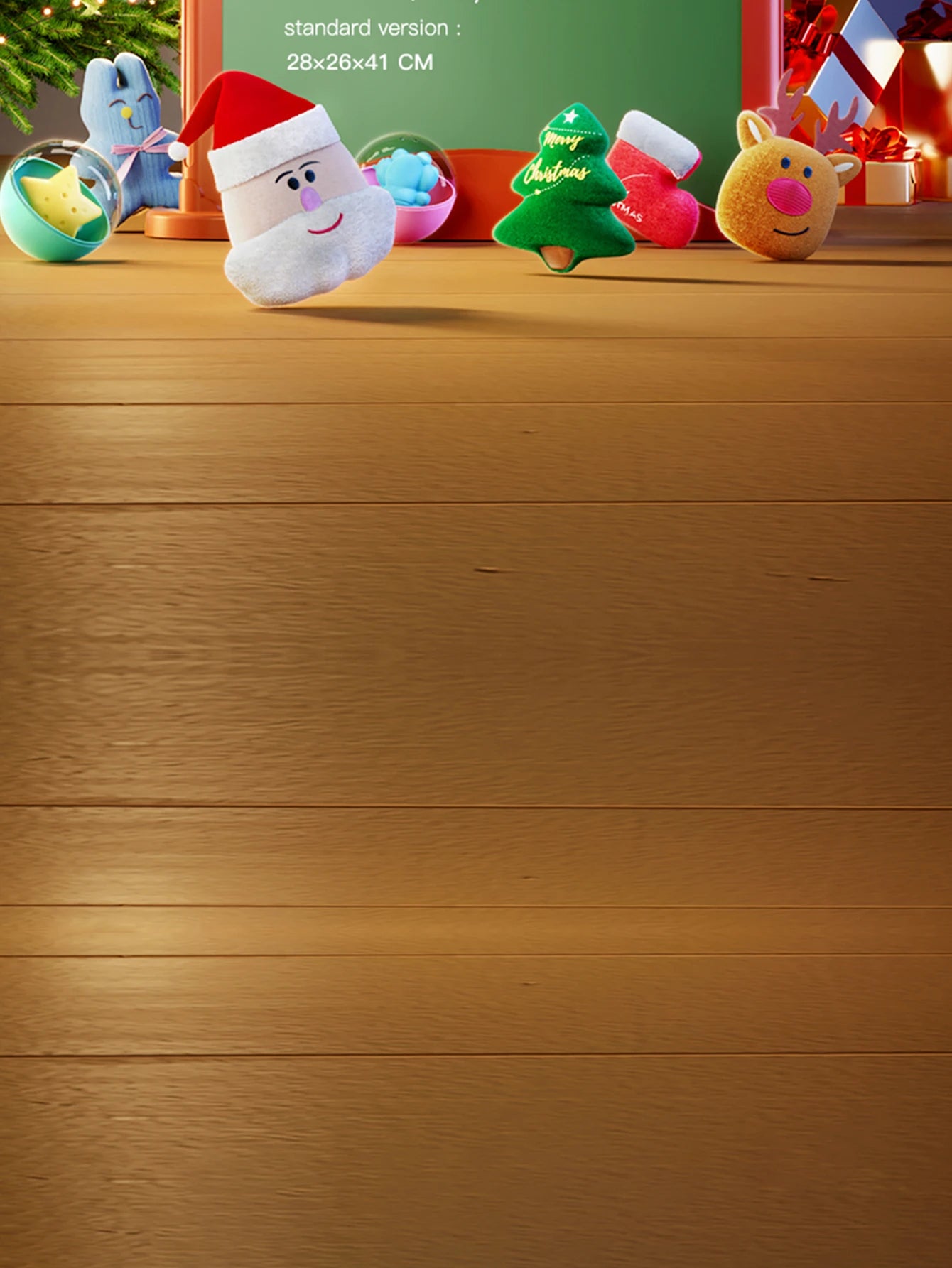 New Christmas Theme Doll Machine Coin Operated Play Game Claw Catch Toy Machines Dolls Children Interactive Toys Christmas Gifts