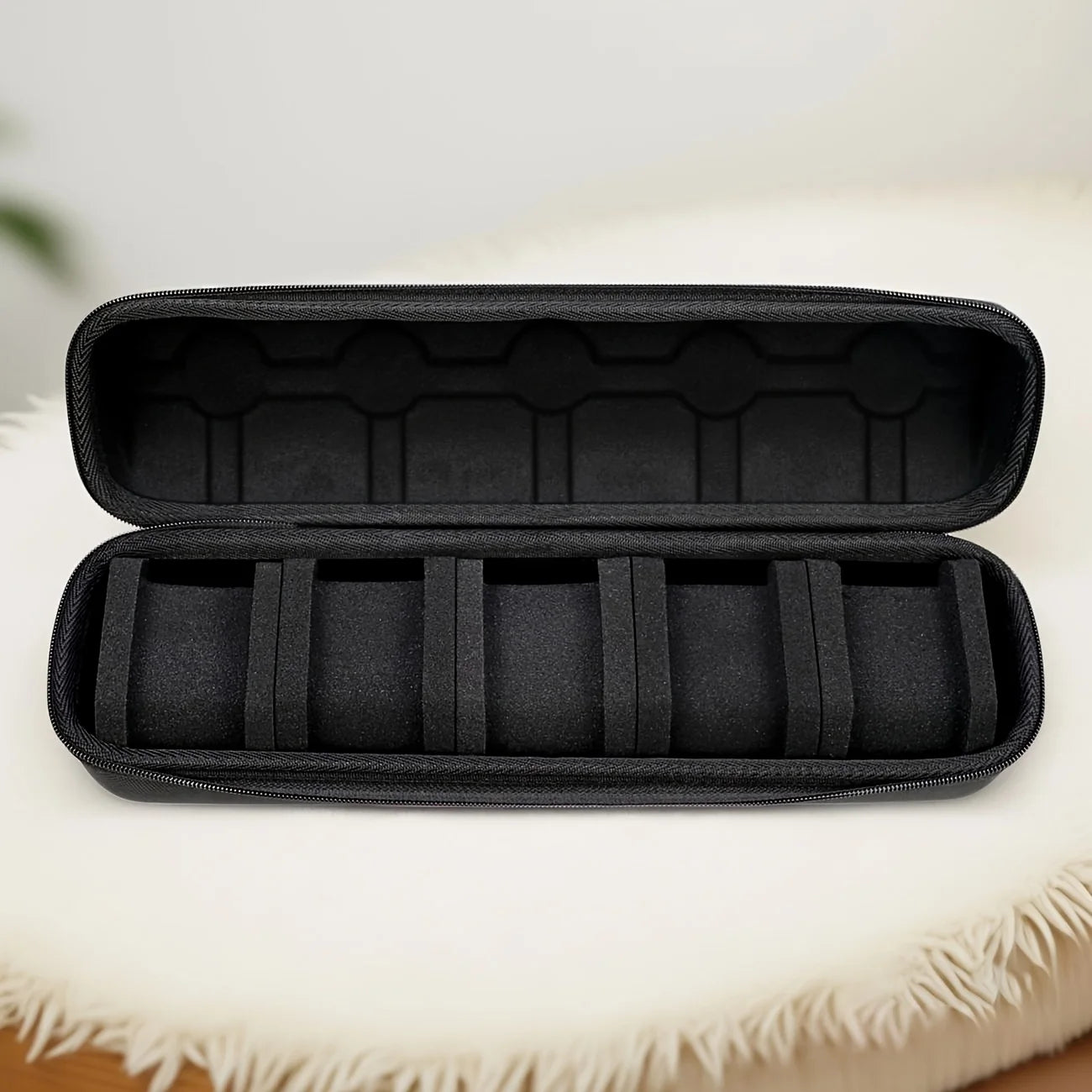 ⌚ 5-Slot Watch Case – Elegant Protection for Your Timepieces