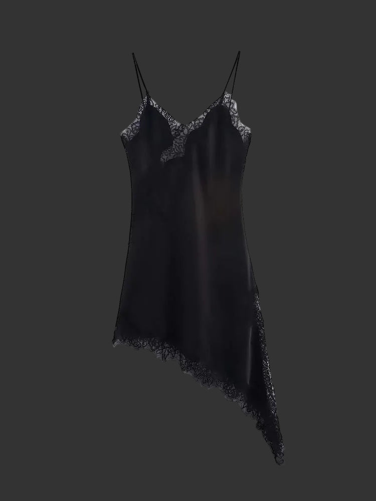 💃 Women’s Elegant Lace V-Neck Halter Dress – 2025 Summer Fashion Sensation