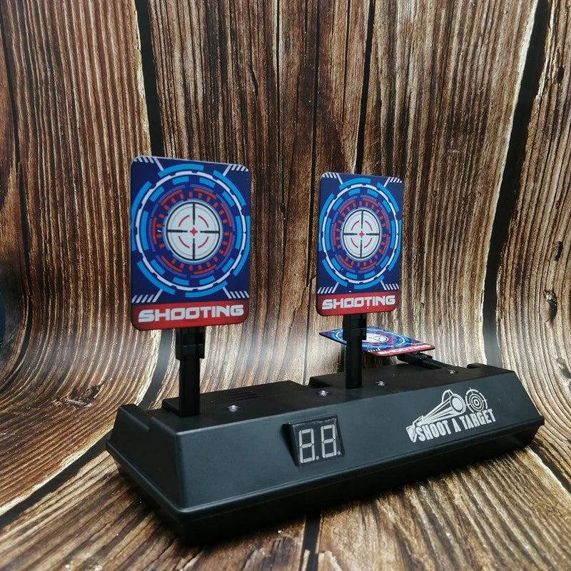 Auto-Reset Electric Target For Guns Desktop games Shooting competition party game scoring Practice Target for kids adult gifts
