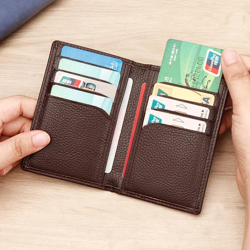 💳 RFID Leather Wallet for Men – Slim, Stylish & Secure