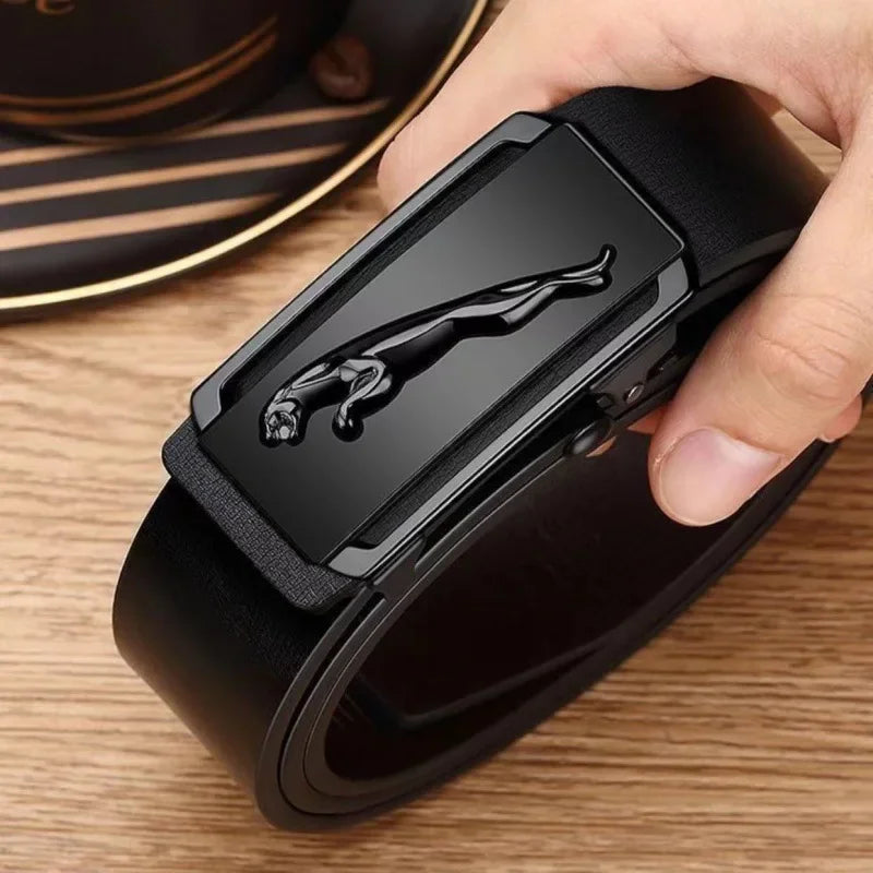 👔 Classic Men’s Automatic Buckle Belt – Timeless Style Meets Modern Functionality