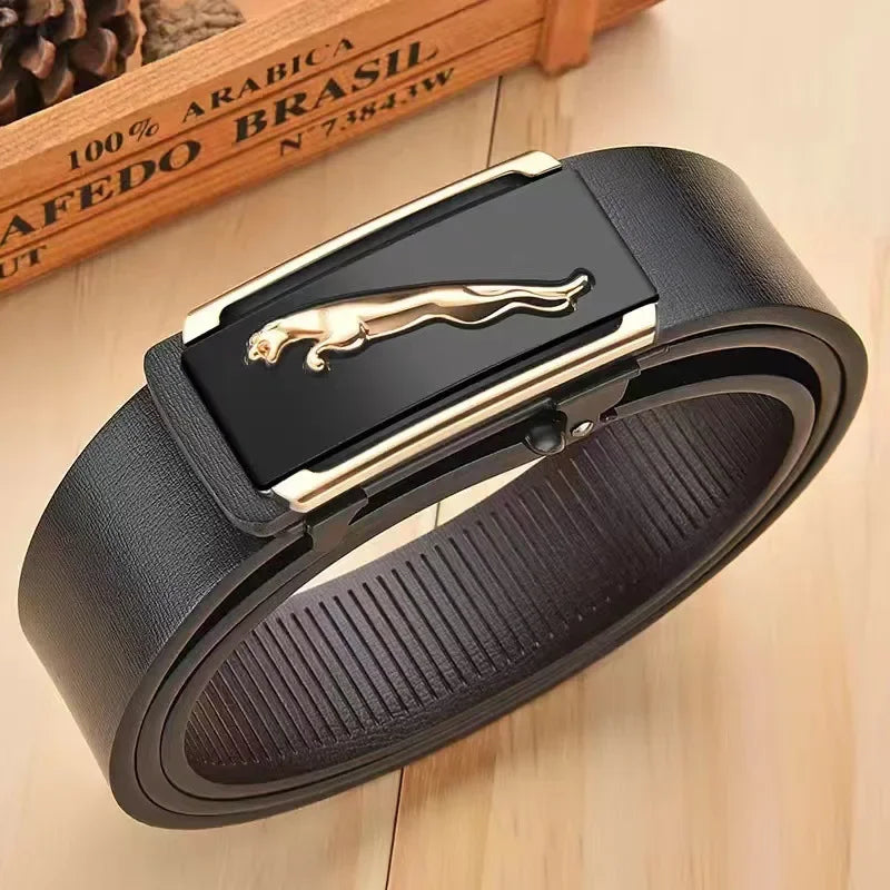 👔 Classic Men’s Automatic Buckle Belt – Timeless Style Meets Modern Functionality