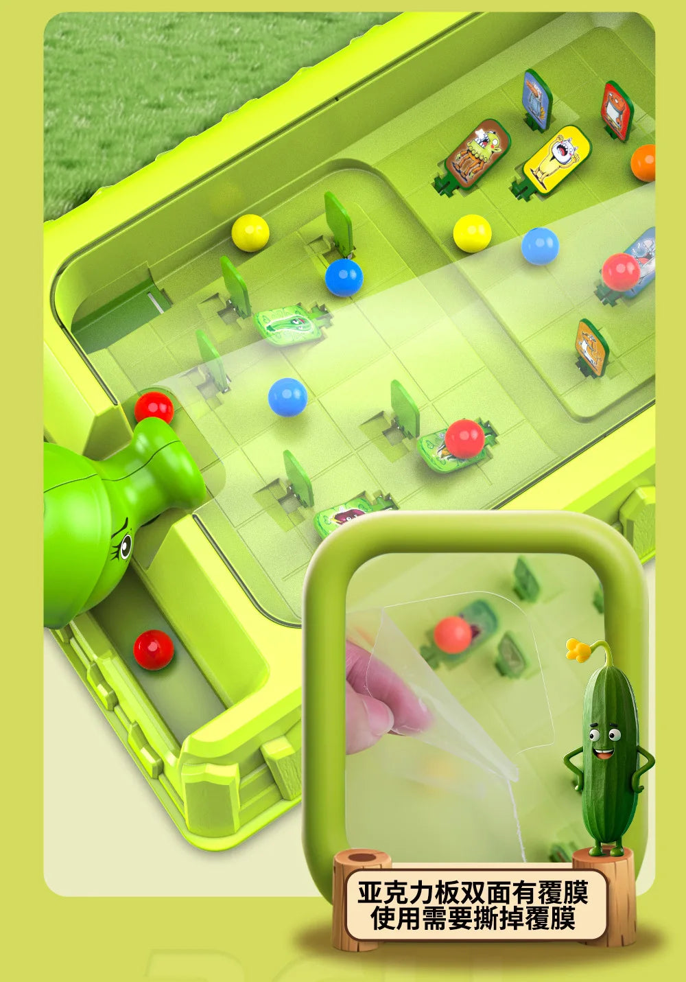 Battle catapult desktop toy parent-child interaction two person pinball machine shooting table thinking game children's puzzle