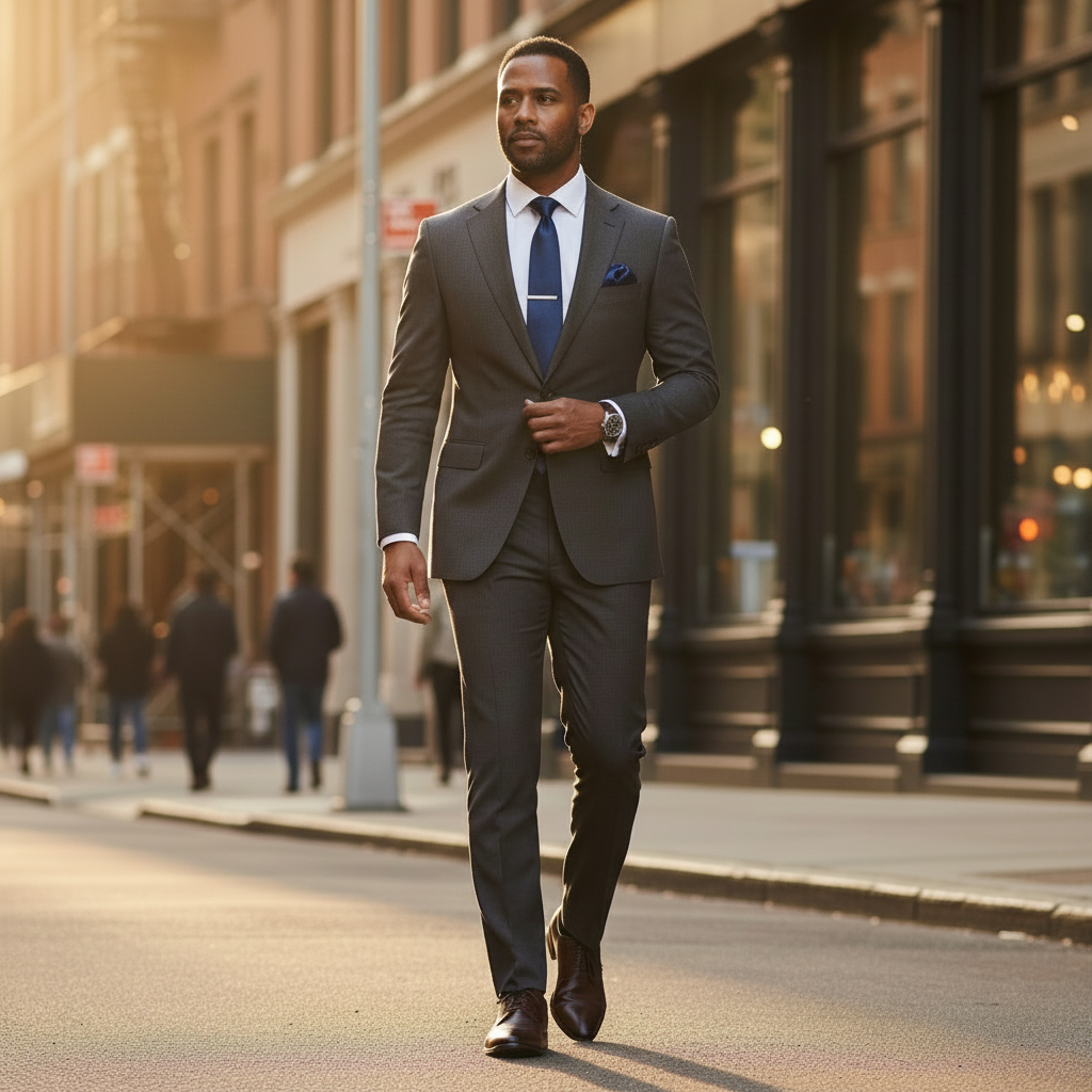 🎩 Classic 100% Silk Men’s Tie Set – Elegant Style in Every Detail