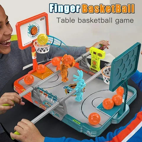 2025 Latest Children's Desktop Game-Fingertip Basketball Basketball Shooting Board Catapult Fingertip Basketball Table Games