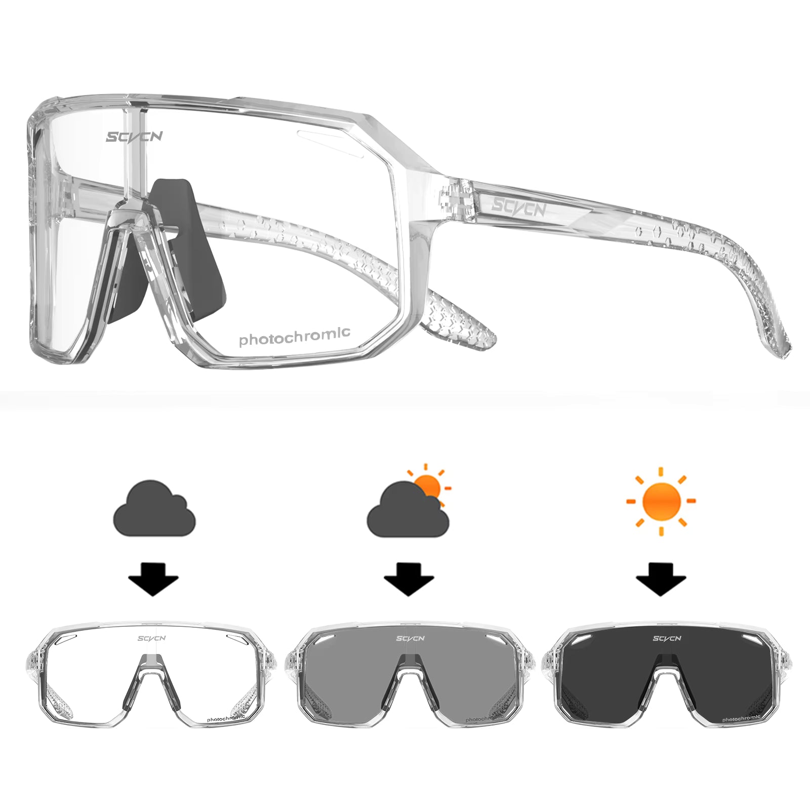 🕶️ HOT MTB Cycling Glasses – UV Protection & Outdoor Performance