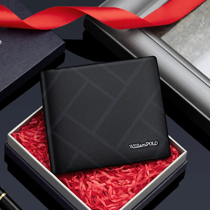 💼 Genuine Leather Men’s Wallet – High-End Style Meets Everyday Functionality