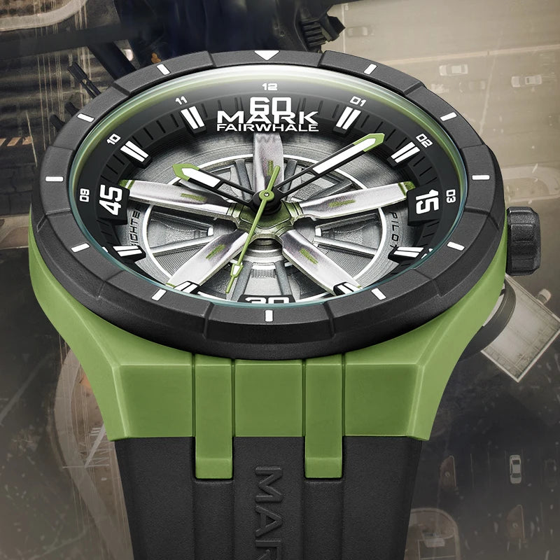 ⌚ Automatic Men’s Watch – Stylish, Luminous & Waterproof