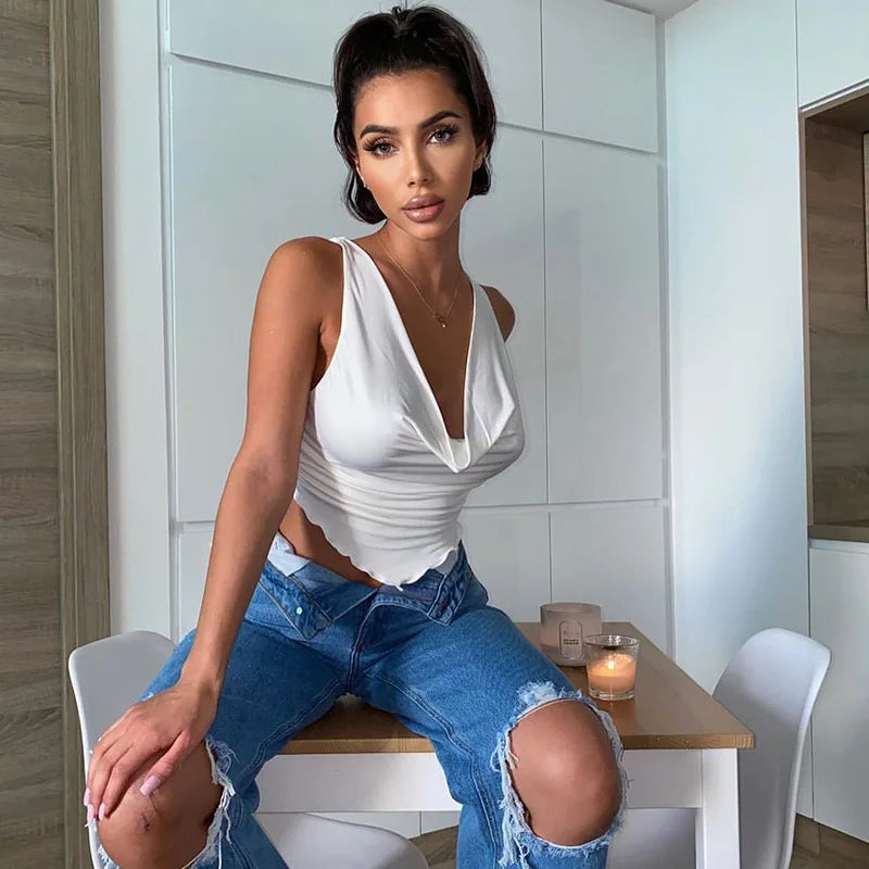 💋 European & American Style Sexy Low-Cut Vest for Women