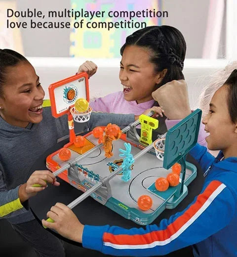 2025 Latest Children's Desktop Game-Fingertip Basketball Basketball Shooting Board Catapult Fingertip Basketball Table Games