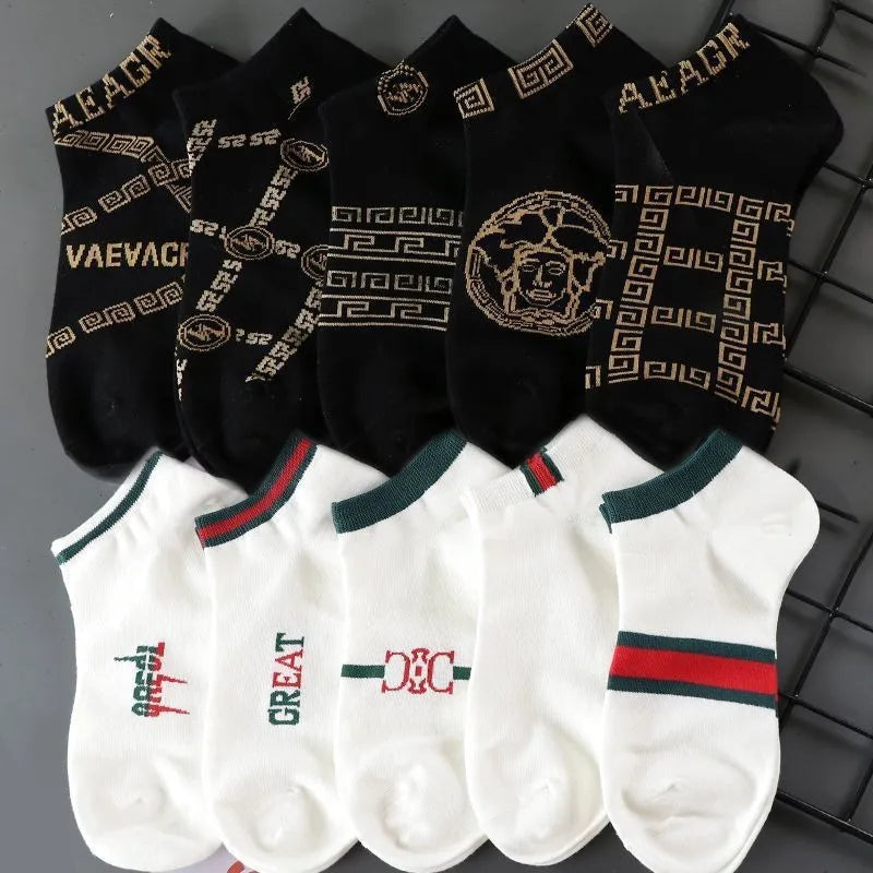 🧦 10 Pairs Men’s Summer Low-Top Socks – Stylish, Cool & Comfortable