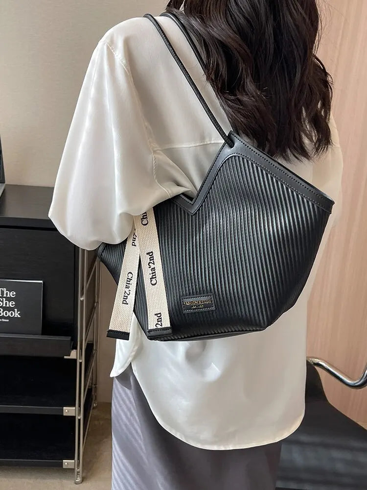 👜 Korean Style Canvas Tote Bag – Effortless, Spacious & Chic