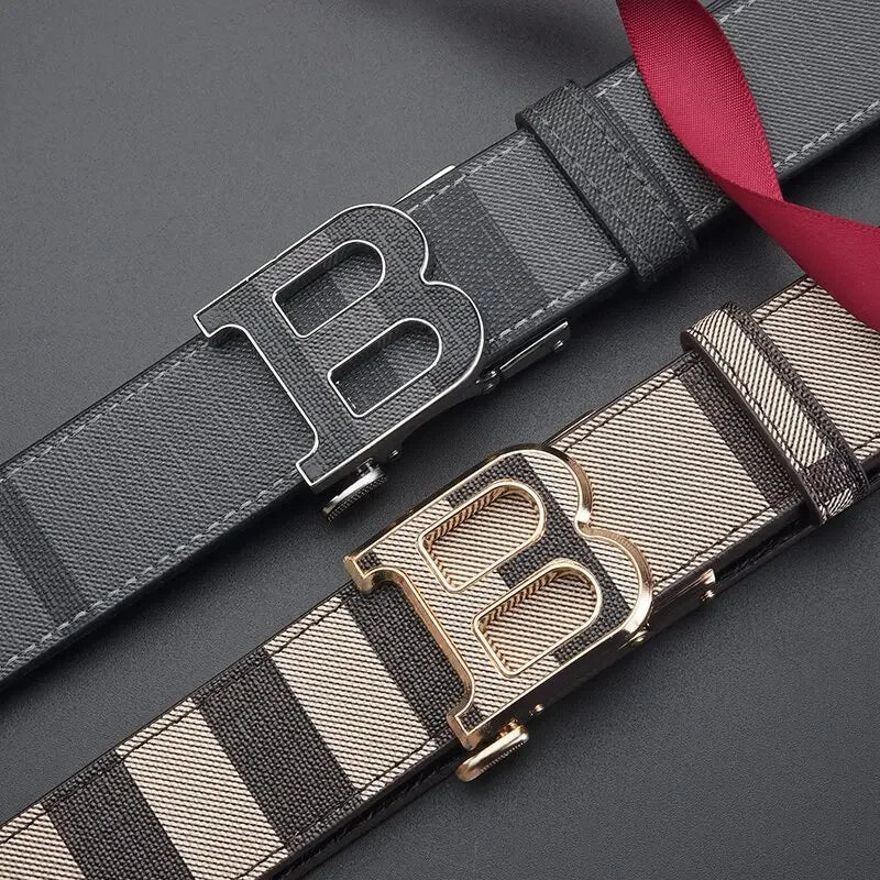 👔 High-End Pure Cow Leather Men’s Belt – Luxury That Speaks for Itself