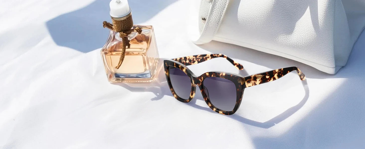 Fashion Printed Square Polarized Sunglasses