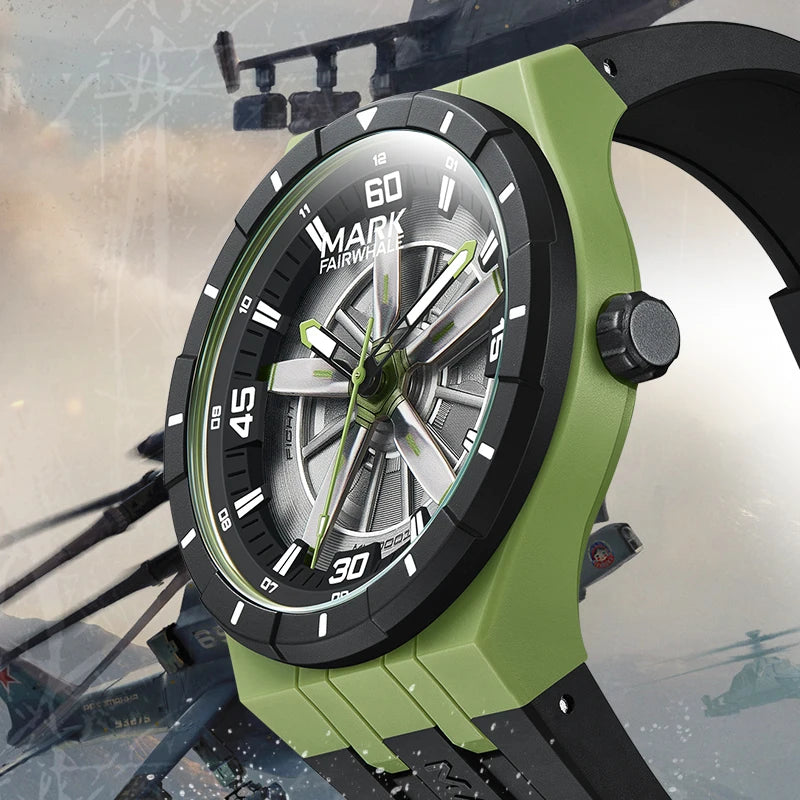 ⌚ Automatic Men’s Watch – Stylish, Luminous & Waterproof