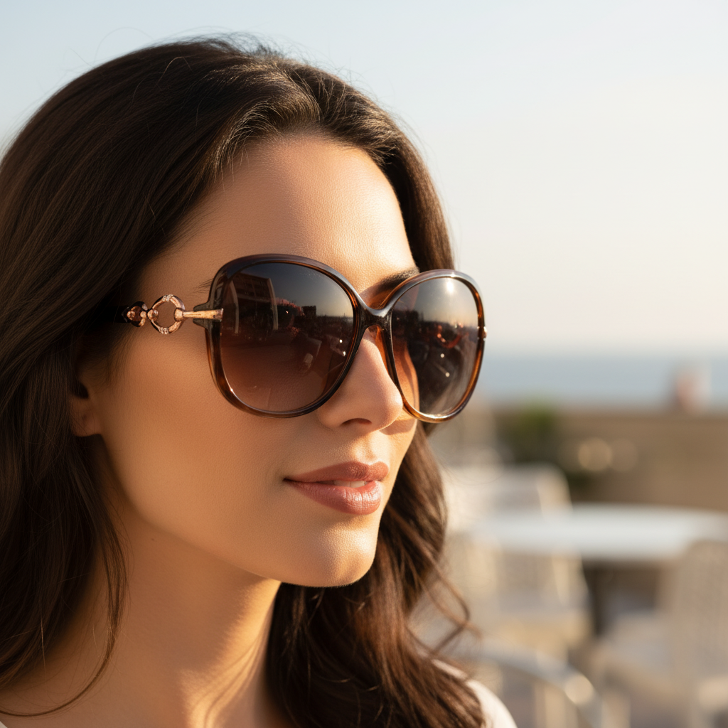 🌟 New Fashion Brand Designer Women’s Sunglasses