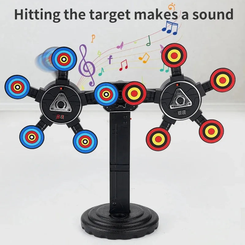 Auto-Reset Electric Target For Guns Desktop games Shooting competition party game scoring Practice Target for kids adult gifts