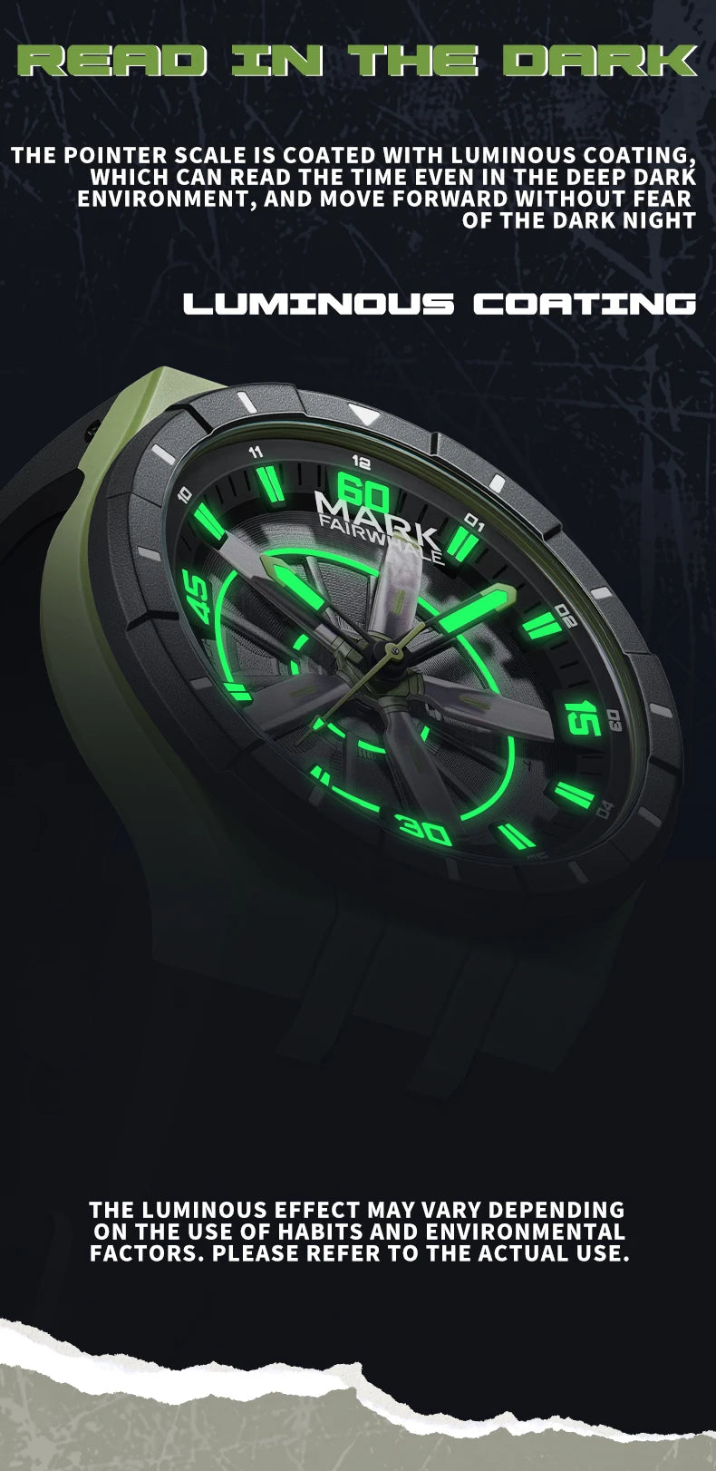 ⌚ Automatic Men’s Watch – Stylish, Luminous & Waterproof