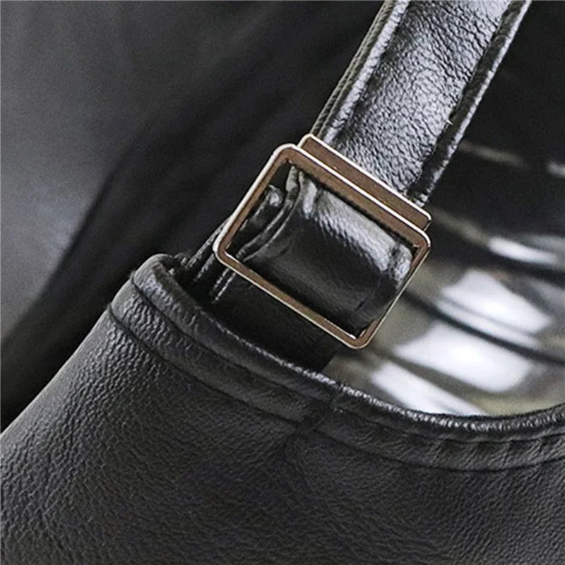 🧢 New Fashion Leather Baseball Cap – Stay Warm, Stylish & Confident All Season Long