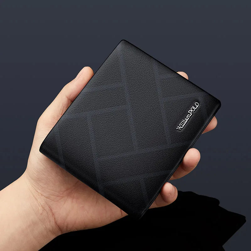 💼 Genuine Leather Men’s Wallet – High-End Style Meets Everyday Functionality