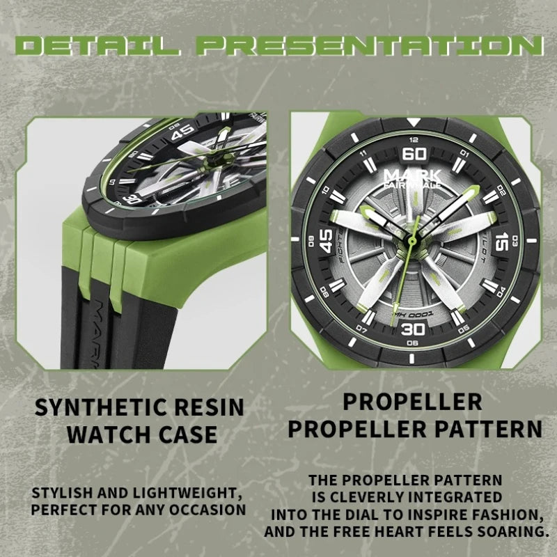 ⌚ Automatic Men’s Watch – Stylish, Luminous & Waterproof