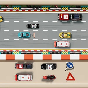 Children's steering wheel operation obstacle avoidance game machine simulates steering wheel racing car