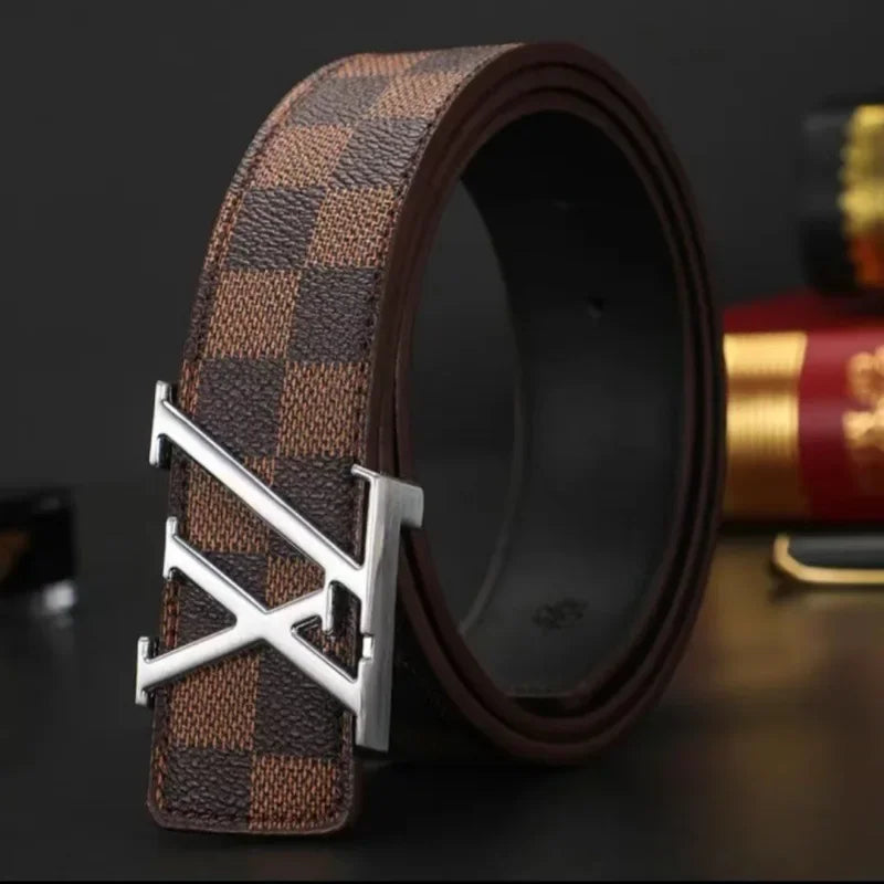 🏆 Pure Calfskin Leather Belt for Men – Style Meets Premium Craftsmanship