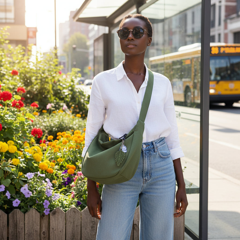 👜 Waffle Dumpling Shoulder Bag – Effortless Chic, Endless Versatility