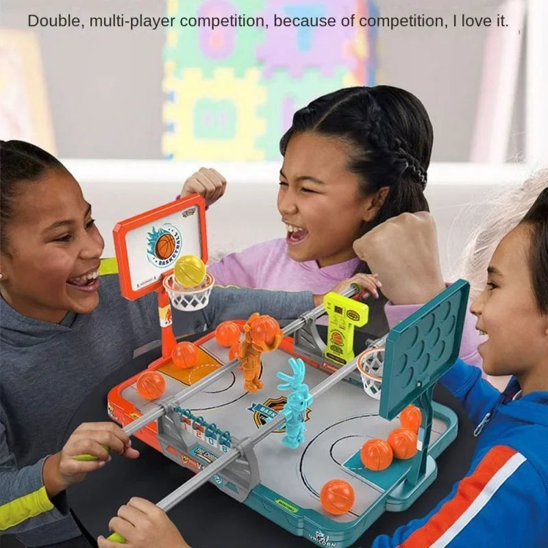 2025 Latest Children's Desktop Game-Fingertip Basketball Basketball Shooting Board Catapult Fingertip Basketball Table Games