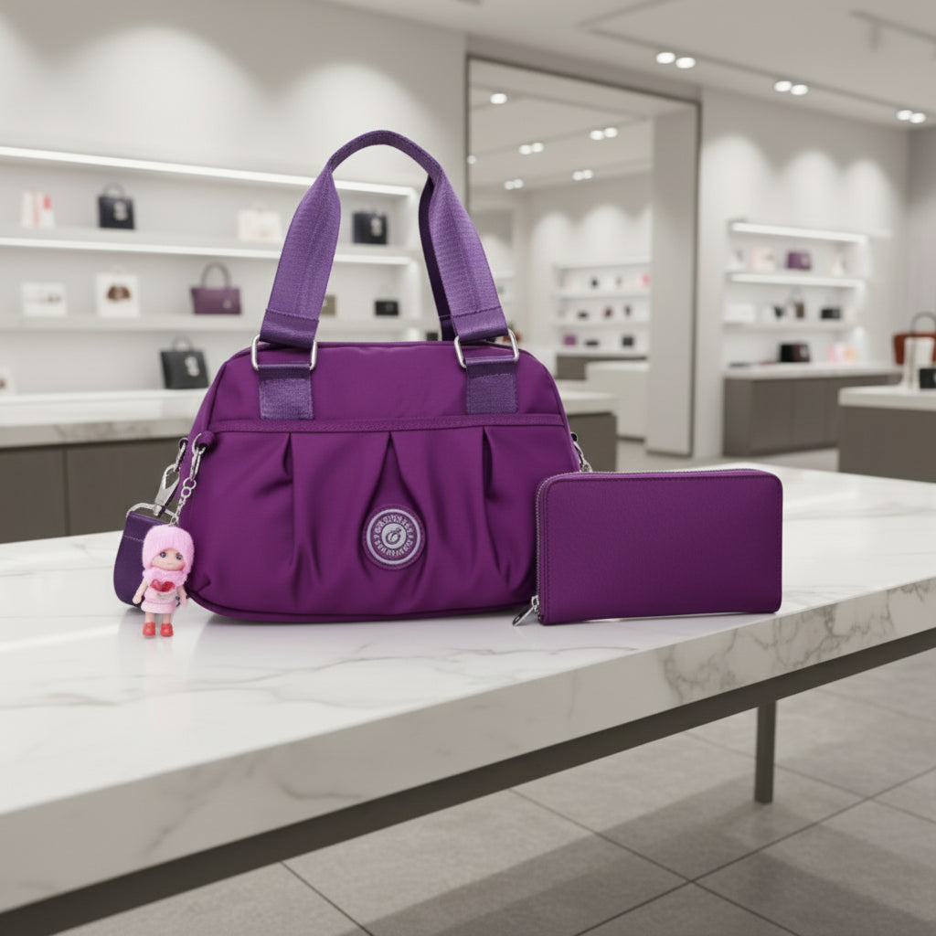 👜 Luxury Canvas Crossbody Bag – Effortless Style Meets Everyday Functionality